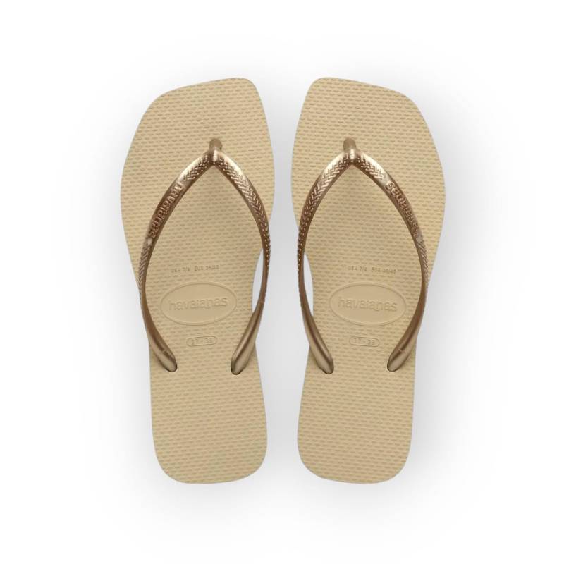 HAVAIANAS SLIM SQUARE AREIA