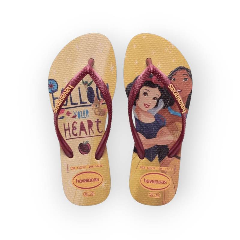 HAVAIANAS KIDS SLIM PRINCESS DOURADO