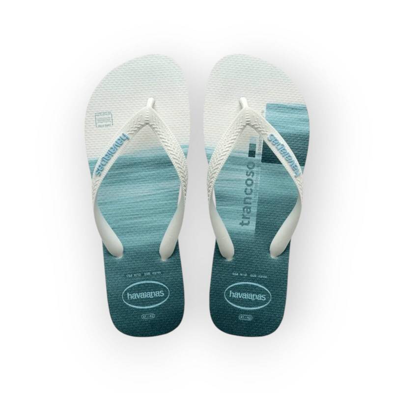 HAVAIANAS TOP SURFER BRANCO/BRANCO/AZUL