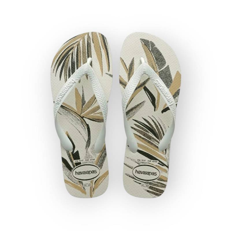 HAVAIANAS ALOHA BRANCO/BRANCO/VERDE