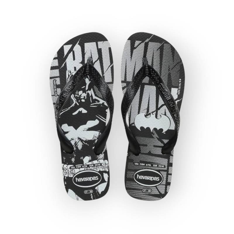 HAVAIANAS DC LOGOMANIA PRETO