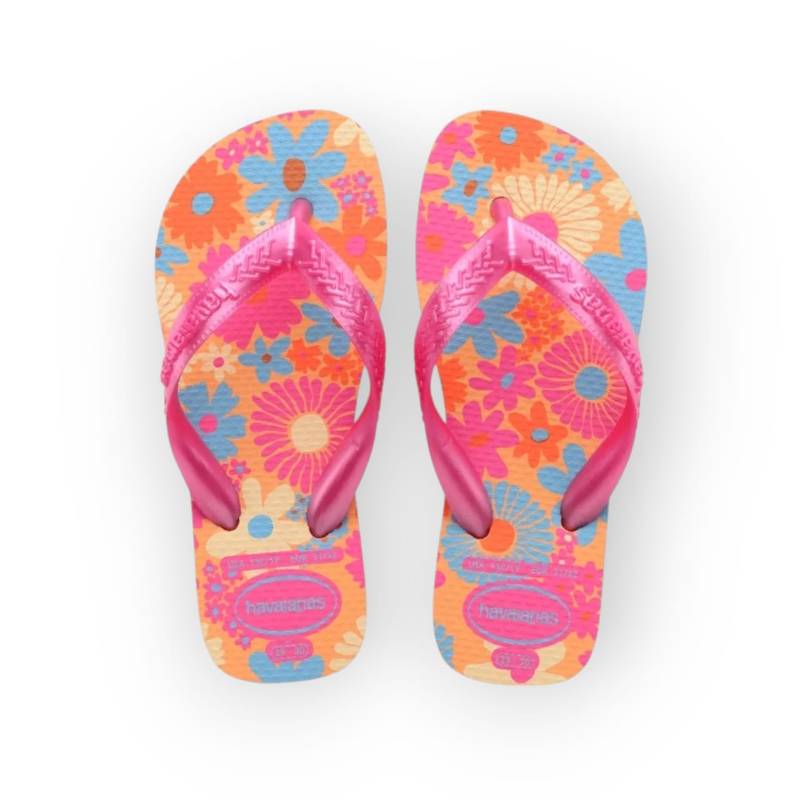 HAVAIANAS KIDS FLORES PESSEGO