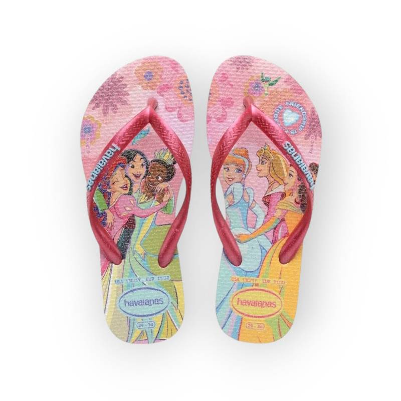 HAVAIANAS KIDS SLIM PRINCESS ROSA GLOW