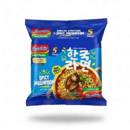 Freshgro Korean Ramen – Spicy Mushroom (5 Packs) – Freshgro Korean رامن – حار Mushroom (5 Packs)