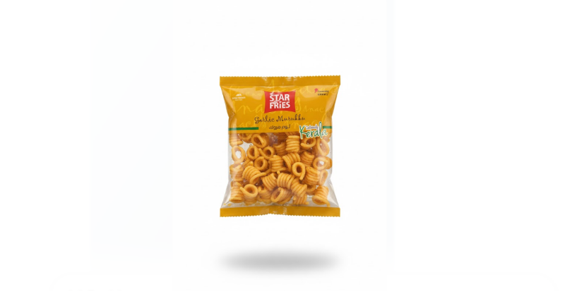 Star Fries Garlic Murukku – 125g – Star Fries Garlic Murukku – 125 غرام