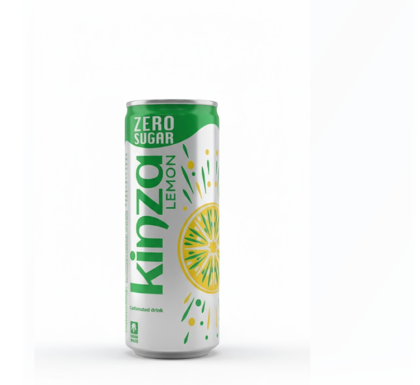 Kinza Lemon Zero Sugar 250ml – Kinza ليمون زيرو سكر 250 مل