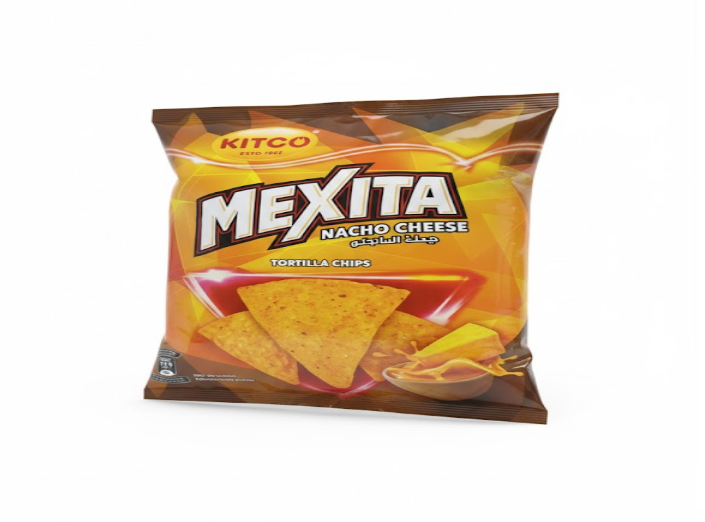 Mexita Nacho Cheese Tortilla Chips 23g – Mexita Nacho جبنة Tortilla شيبس 23 غرام
