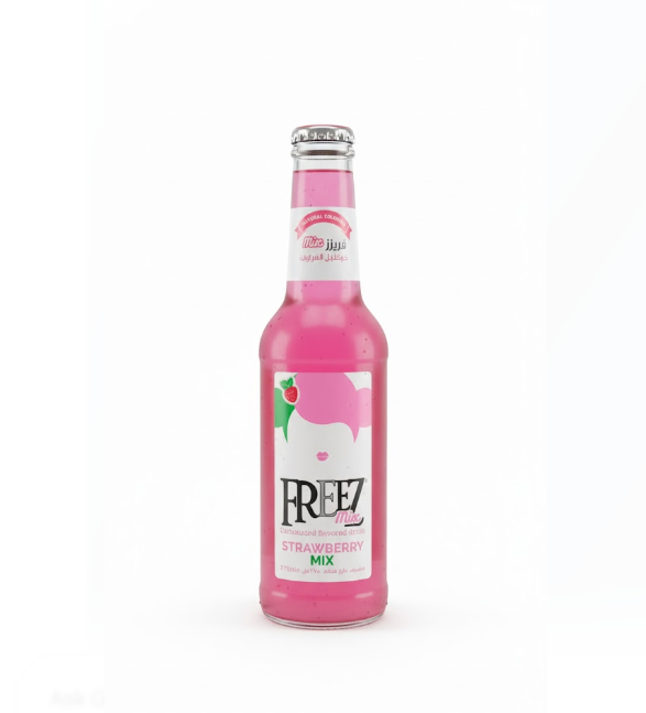 Freez Mix Strawberry Carbonated Drink 275ml – Freez Mix فراولة Carbonated مشروب 275 مل