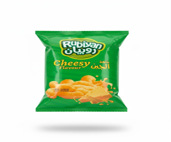 Rubiyan Chips Spicy Cheese Flavour 20g – Rubiyan شيبس حار جبنة Flavour 20 غرام