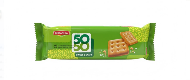 Britannia 50-50 Sweet & Salty Biscuits 71 g – بريتانيا 50-50 Sweet & Salty Biscuits 71 غرام