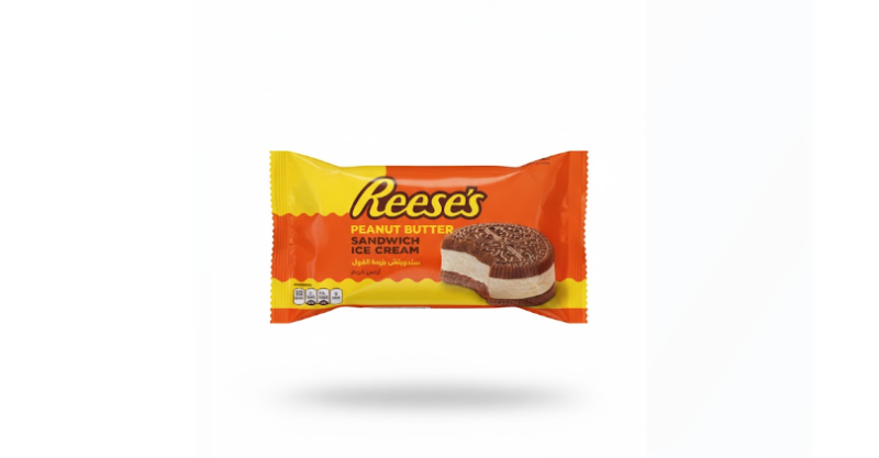 Reese’s Peanut Butter Sandwich Ice Cream 63g – Reese’s فول سوداني زبدة ساندويتش آيس كريم 63 غرام