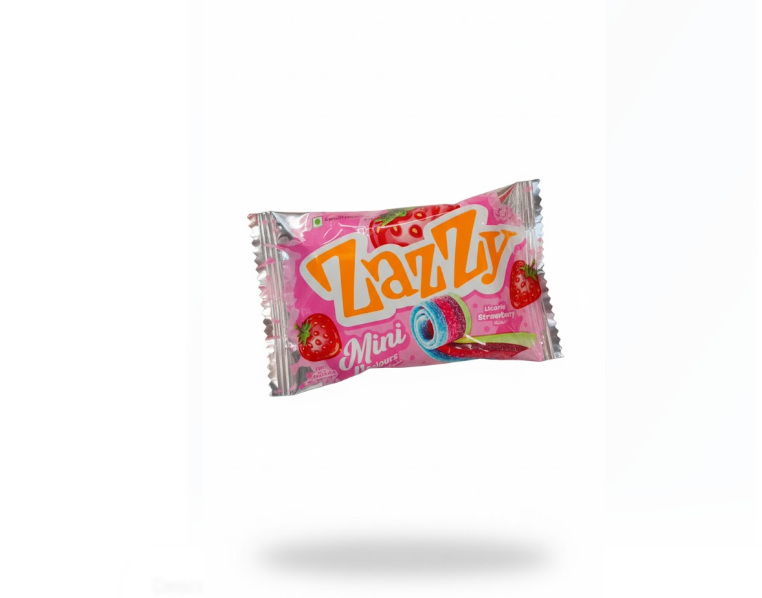 Tazzy Mini Licorice Strawberry 25g – Tazzy ميني Licorice فراولة 25 غرام