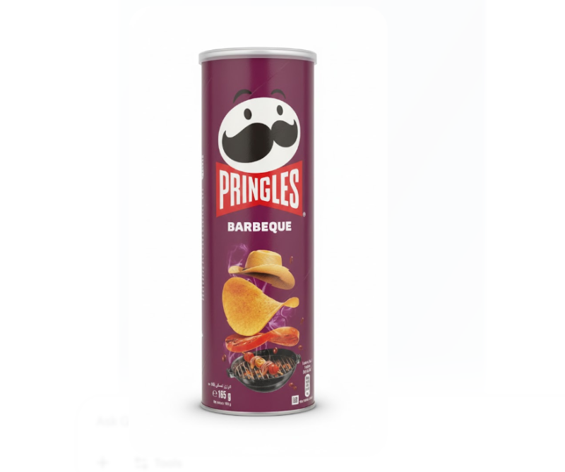 Pringles Barbeque – 165 g – برينغلز Barbeque – 165 غرام