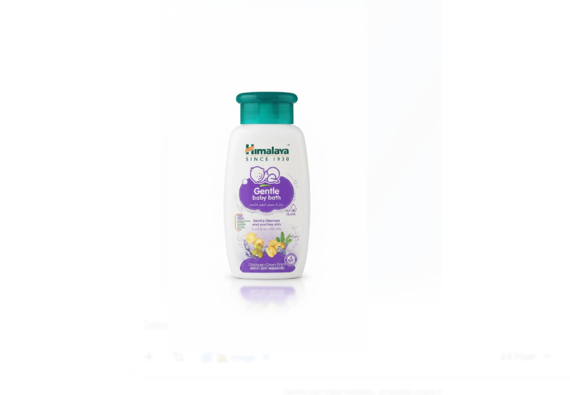 Himalaya Since 1930 Gentle Baby Bath – Gently cleanses and soothes skin