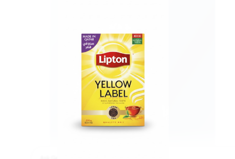 Lipton Yellow Label Tea 200g – ليبتون Yellow Label شاي 200 غرام