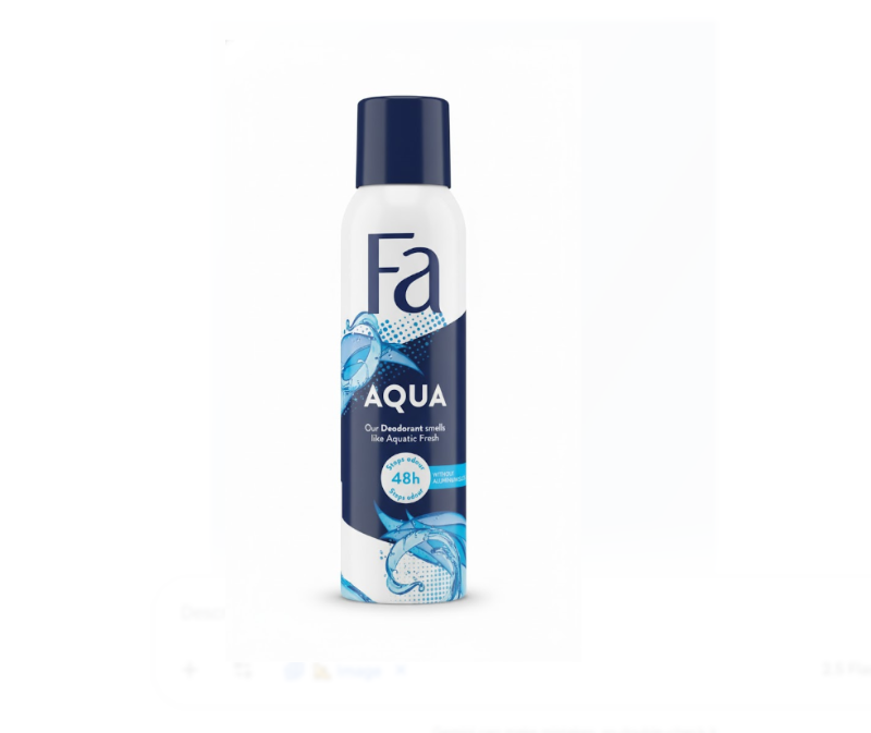 Fa Aqua — Our deodorant smells like aquatic freshness. 48h protection without aluminum salts.