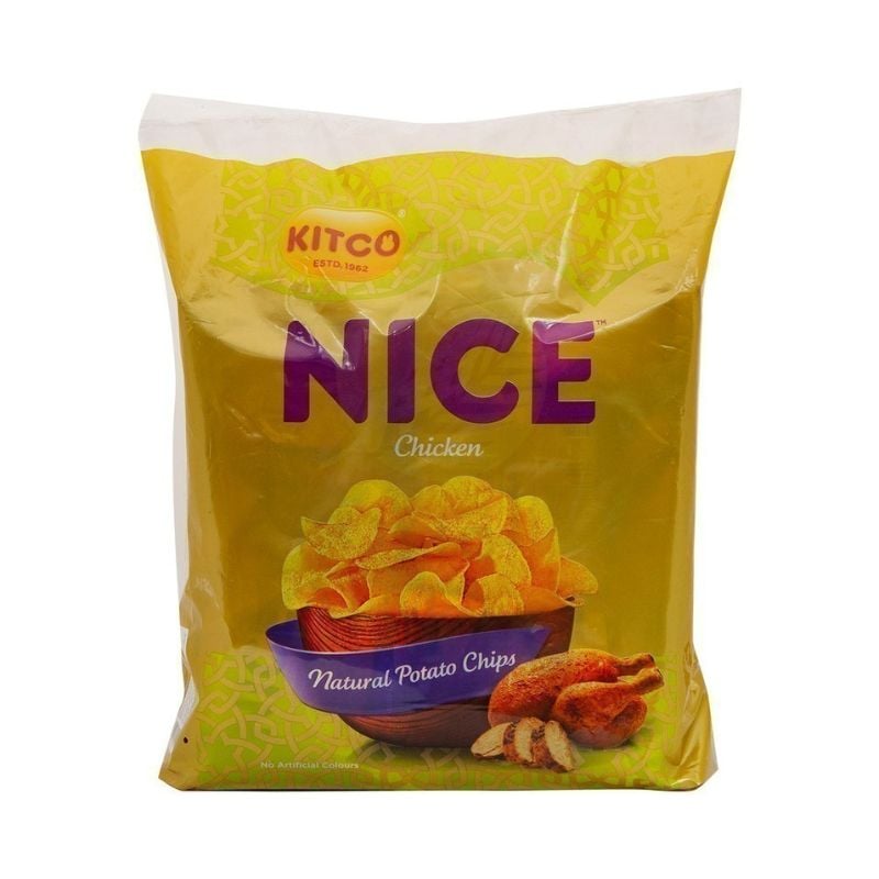 KITCO Nice Chips Chicken Flavor Pack 20 × 16g – كيتكو Nice شيبس Chicken Flavor عبوة 20 × 16 غرام
