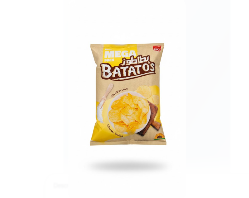 Batatos Classic Salted 167g – Batatos كلاسيك مملح 167 غرام