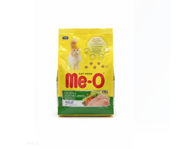 Me-O Cat Food Chicken & Vegetable – 1.2 kg