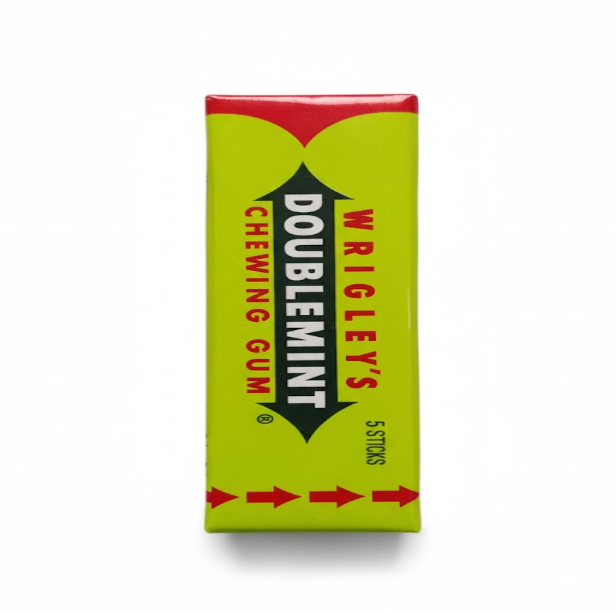 Wrigley’s Doublemint Chewing Gum 5 Sticks – ريغلي دبل مينت علكة 5 قطع