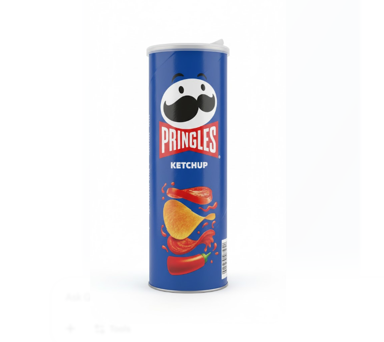 Pringles Ketchup – 165 g – برينغلز كاتشاب – 165 غرام