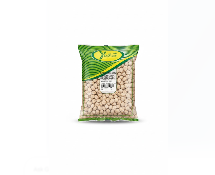 Yasmeen White Chickpeas 500 g – Yasmeen أبيض Chickpeas 500 غرام