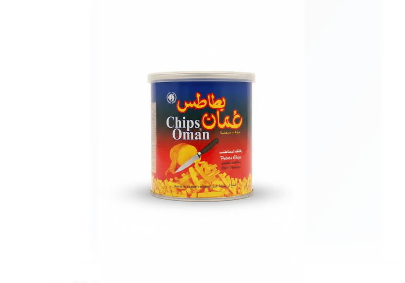 Chips Oman Potato Chips Chilli Flavour – 40 g – شيبس Oman Potato شيبس Chilli Flavour – 40 غرام