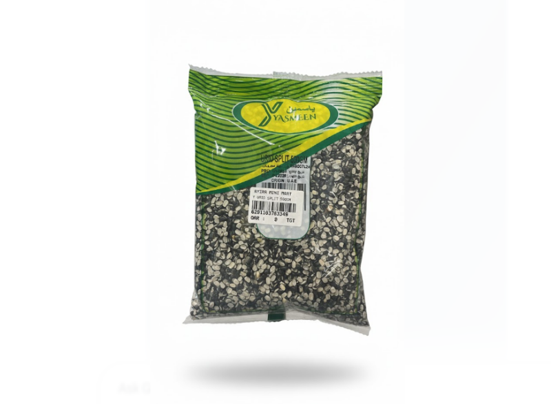 Yasmeen Urad Split Black Gram Split500 g – Yasmeen Urad Split Black Gram Split500 غرام