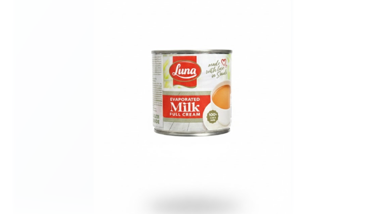 Luna Evaporated Milk Full Cream 170g – Luna Evaporated حليب Full كريم 170 غرام