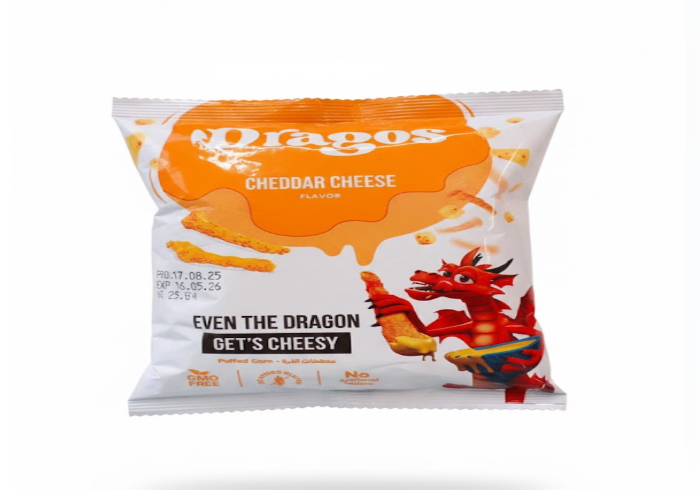 Dragos Cheddar Cheese Flavour 25g – Dragos Cheddar جبنة Flavour 25 غرام