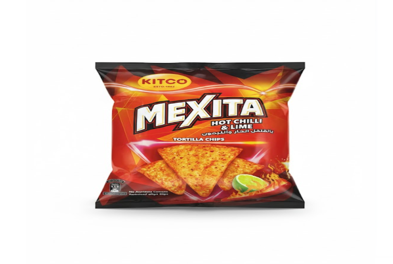 Mexita Hot Chili & Lime Tortilla Chips 23g – Mexita حار Chili & Lime Tortilla شيبس 23 غرام