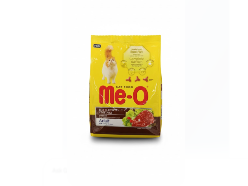 Me-O Cat Food Beef Flavour & Vegetable – 450 g
