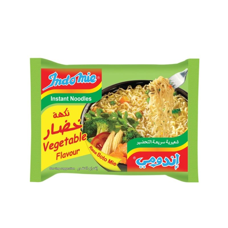 INDOMIE NOODLES VEGETABL 75GM – إندومي نودلز VEGETABL 75GM