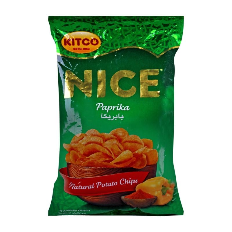 KITCO Nice Chips Paprika 80g – كيتكو Nice شيبس Paprika 80 غرام
