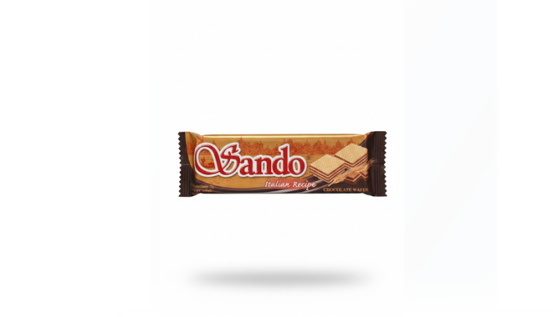 Sando Italian Recipe Chocolate Wafer 32 GM – Sando Italian Recipe شوكولاتة ويفر 32 GM