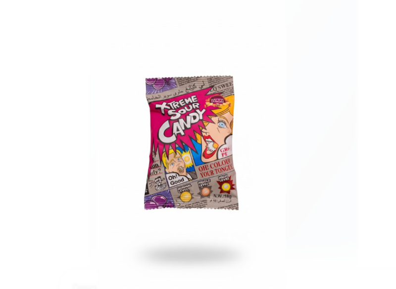 X-Treme Sour Candy 18 GM – إكستريم حلوى حامضة 18 غرام