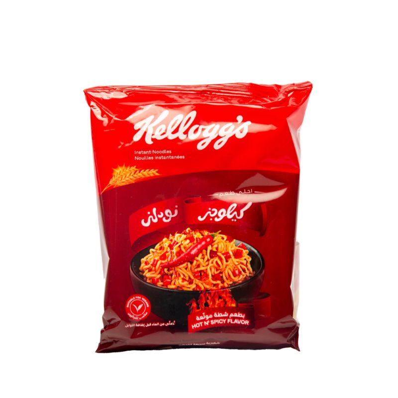 KELLOGGS NOODLES HOT & SPICY 70G – KELLOGGS نودلز حار & حار 70 غرام