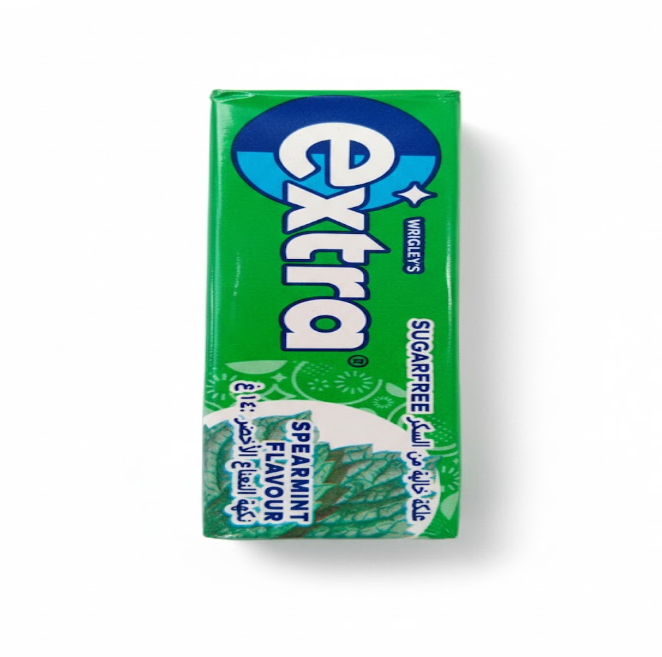 Extra Spearmint Flavour Chewing Gum 14g – Extra Spearmint Flavour Chewing Gum 14 غرام