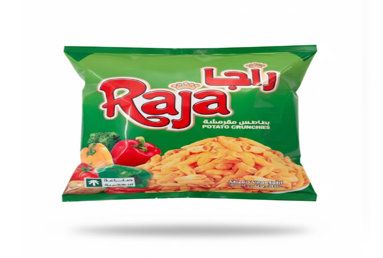 Raja Potato Crunchies 12g – Raja Potato Crunchies 12 غرام