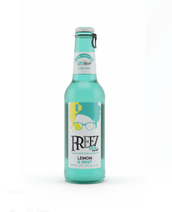 Freez Mix Lemon & Mint Carbonated Drink 275ml – Freez Mix ليمون & نعناع Carbonated مشروب 275 مل