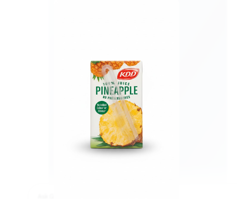 KDD 100% Pineapple Juice 250 ml – كي دي دي 100% أناناس عصير 250 مل