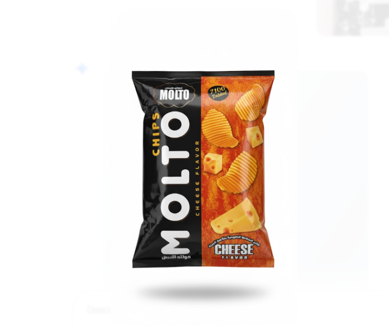 Molto Chips Cheese Flavour 70 g – Molto شيبس جبنة Flavour 70 غرام