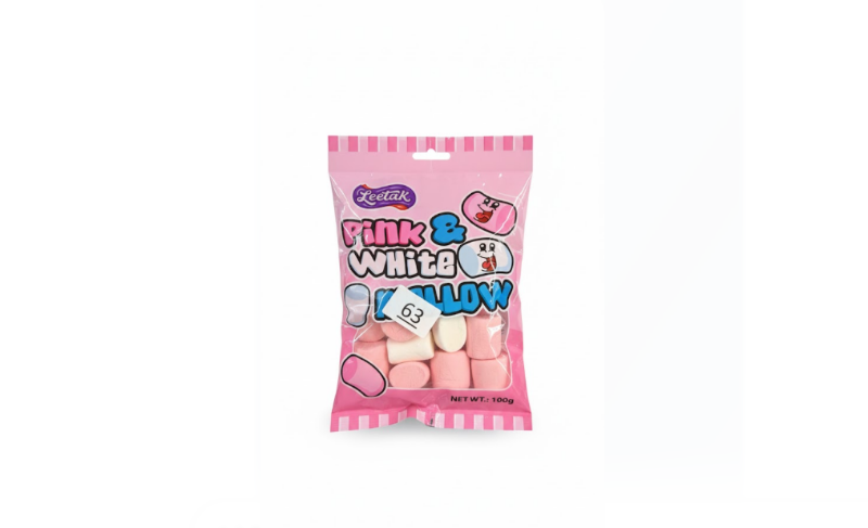 Pink & White Marshmallow 100 g – Pink & أبيض Marshmallow 100 غرام