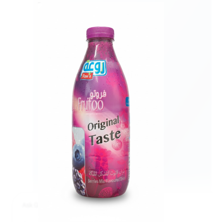 Fruitoo Original Taste Berries Mixed Flavour 1 Litre – Fruitoo أصلي Taste Berries مشكل Flavour 1 Litre