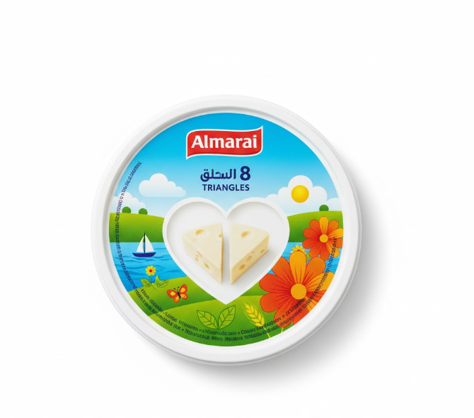 Almarai Cheese Triangles 120 gm – المراعي جبنة Triangles 120 gm