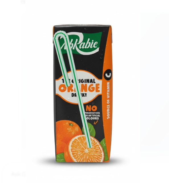 Al Rabie Original Orange Drink 200ml – الربيع أصلي برتقال مشروب 200 مل