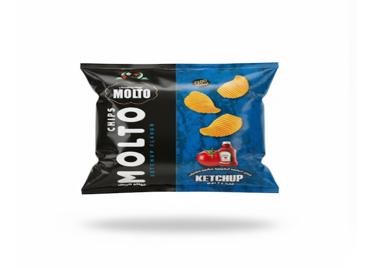 Molto Chips Ketchup Flavour 16g – Molto شيبس كاتشاب Flavour 16 غرام