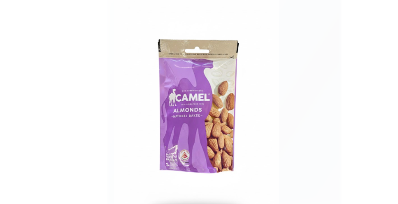 Camel Natural Baked Almonds (36 g) – Camel طبيعي Baked Almonds (36 غرام)