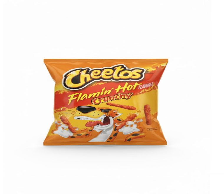 Cheetos Flamin’ Hot Crunchy Export 35.4g – تشيتوس Flamin’ حار Crunchy Export 35.4 غرام