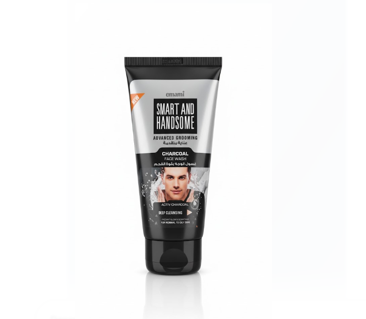 Smart and Handsome Advanced Grooming Charcoal Face Wash 50 gm – سمارت آند هاندسم غسول وجه بالفحم 50 غرام